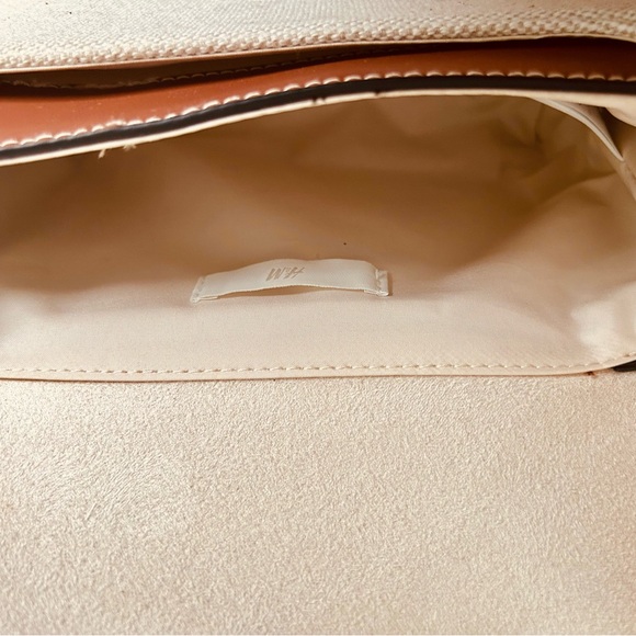 Brand new matching shoes and shoulder bag from H&M. size 10/41, cream/tan color. - Picture 4 of 4